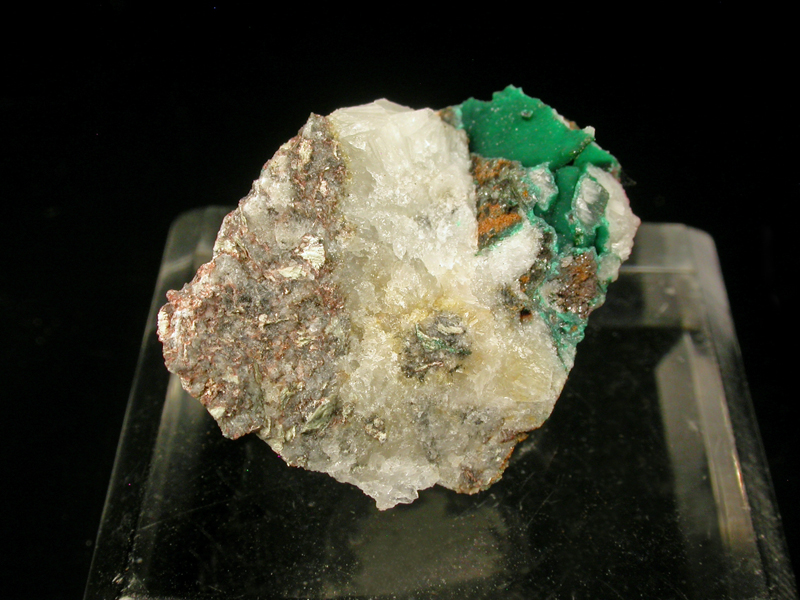 Libethenite & Malachite
