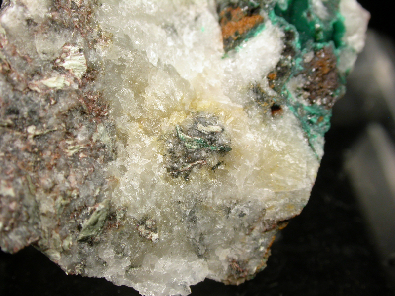 Libethenite & Malachite