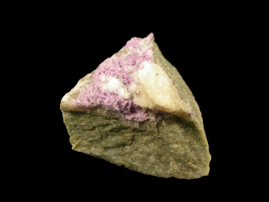 Dawsonite & Fluorite