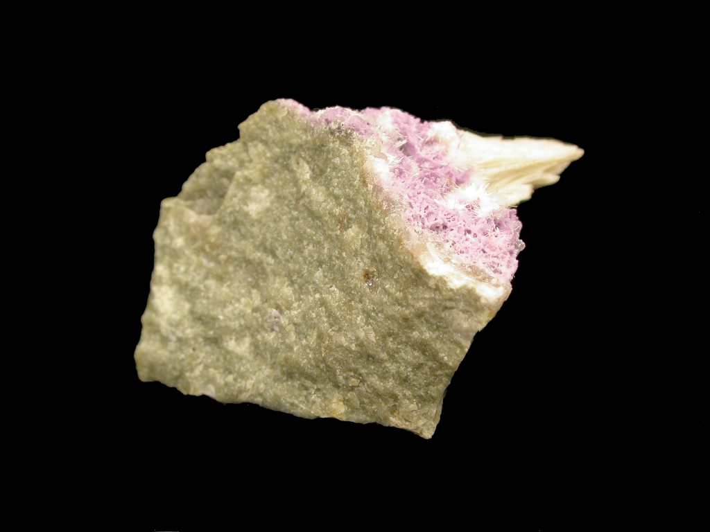 Dawsonite & Fluorite