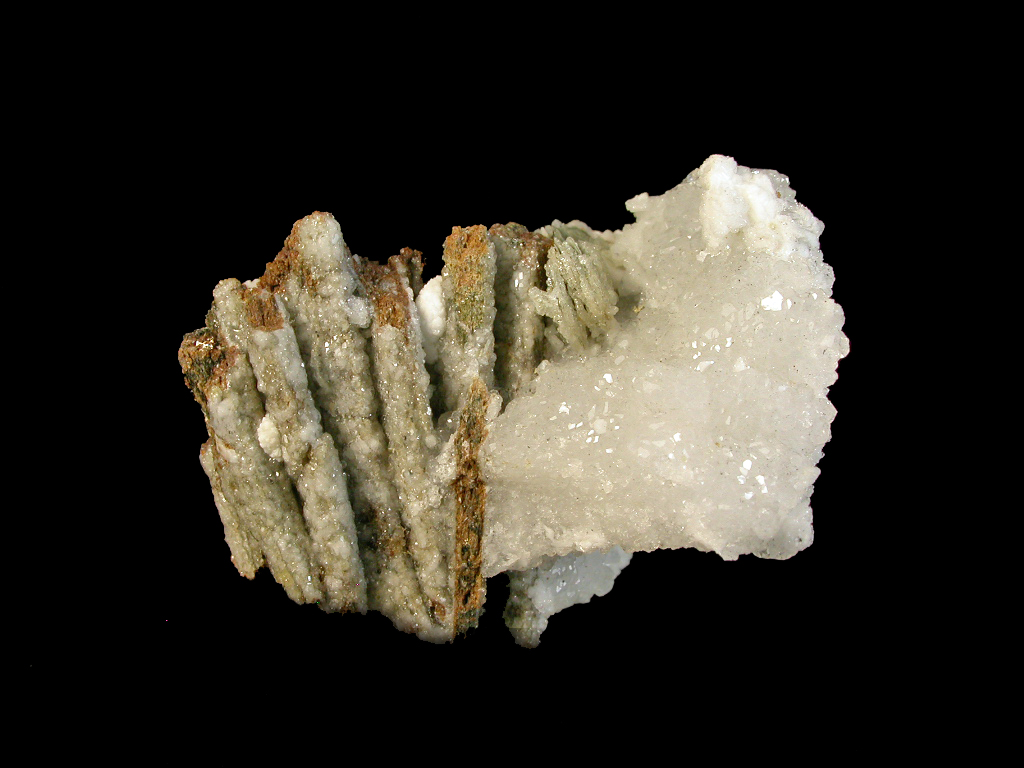 Analcime & Siderite
