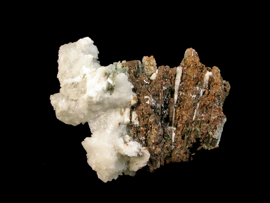 Analcime & Siderite