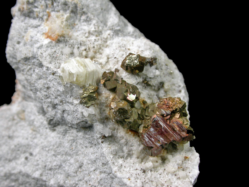 Weloganite & Pyrite