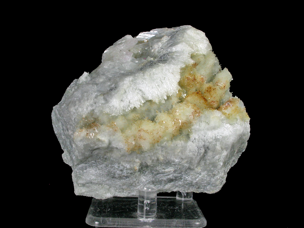 Pectolite Fluorapophyllite Molybdenite & Sodalite