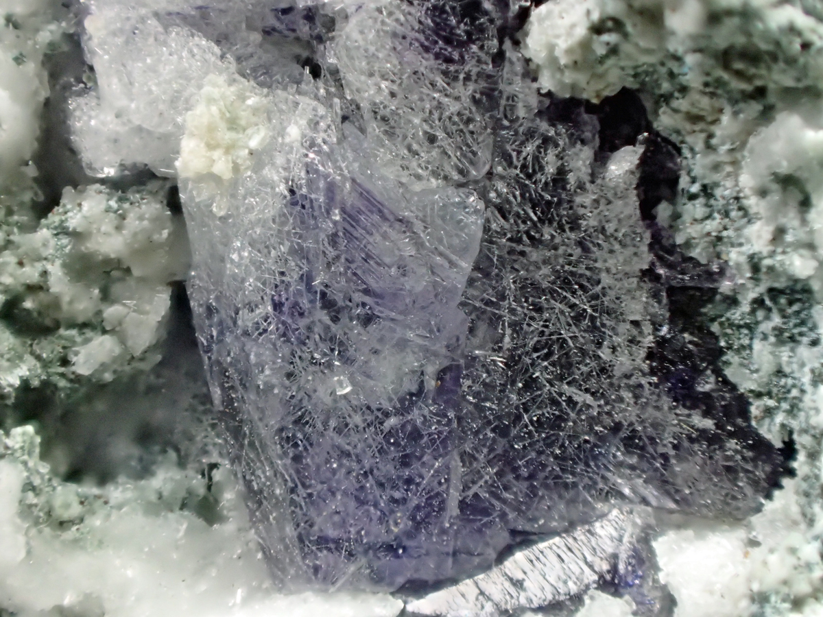 Fluorite Sodalite & Pectolite