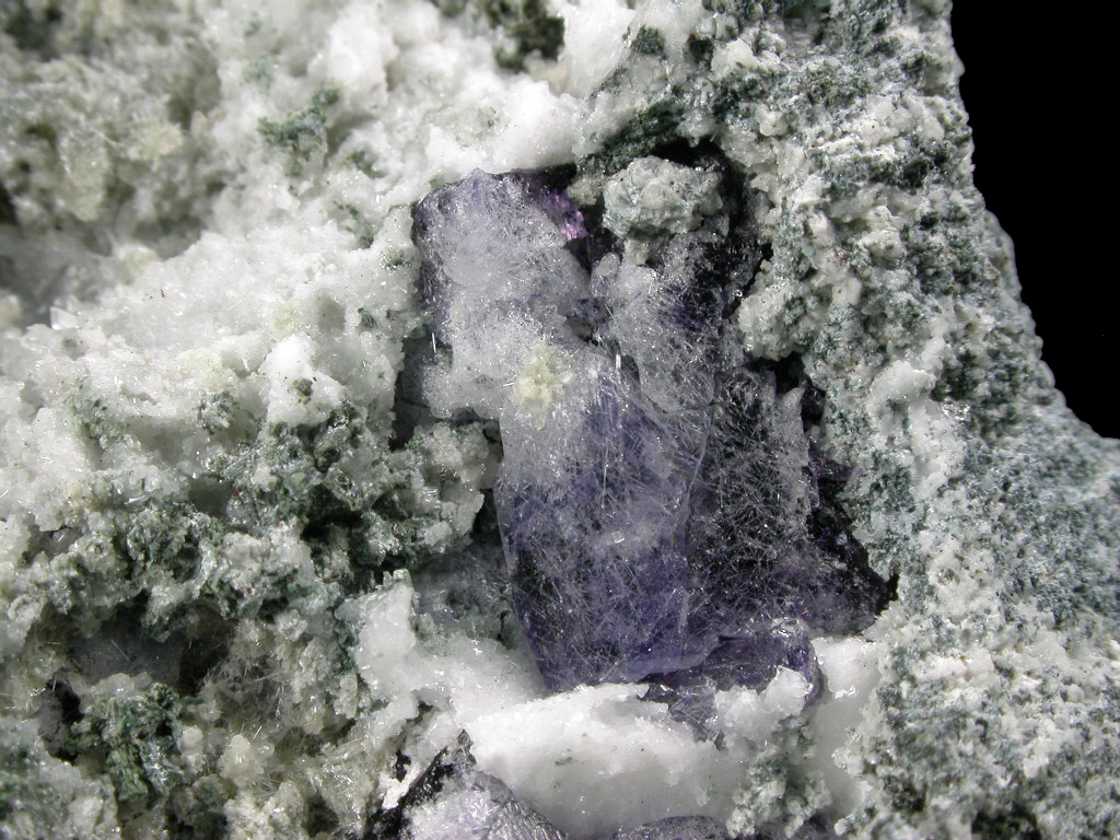 Fluorite Sodalite & Pectolite