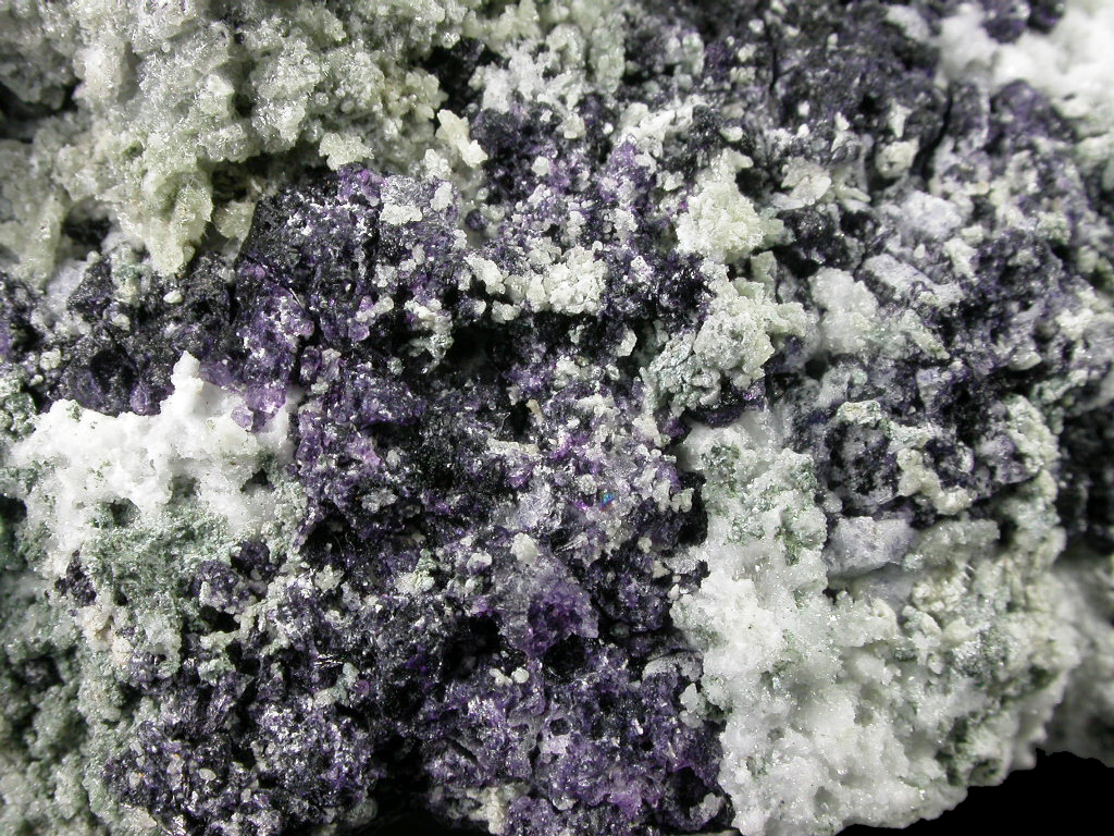 Fluorite Sodalite & Pectolite