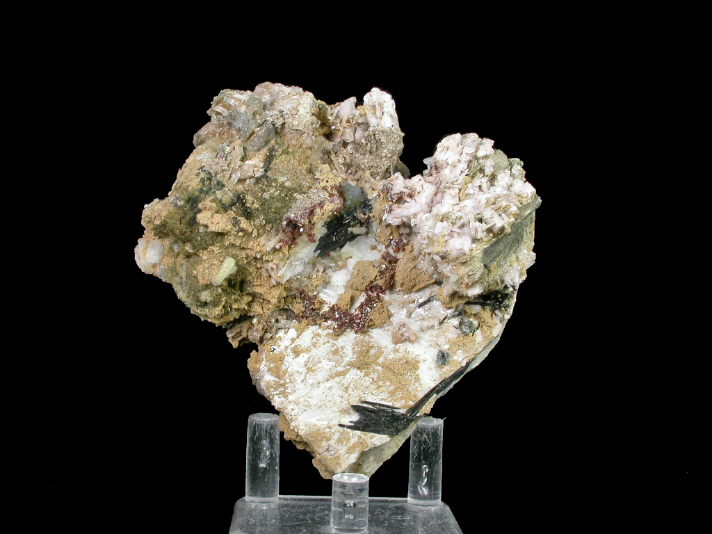 Rhodochrosite Albite Sphalerite & Aegirine