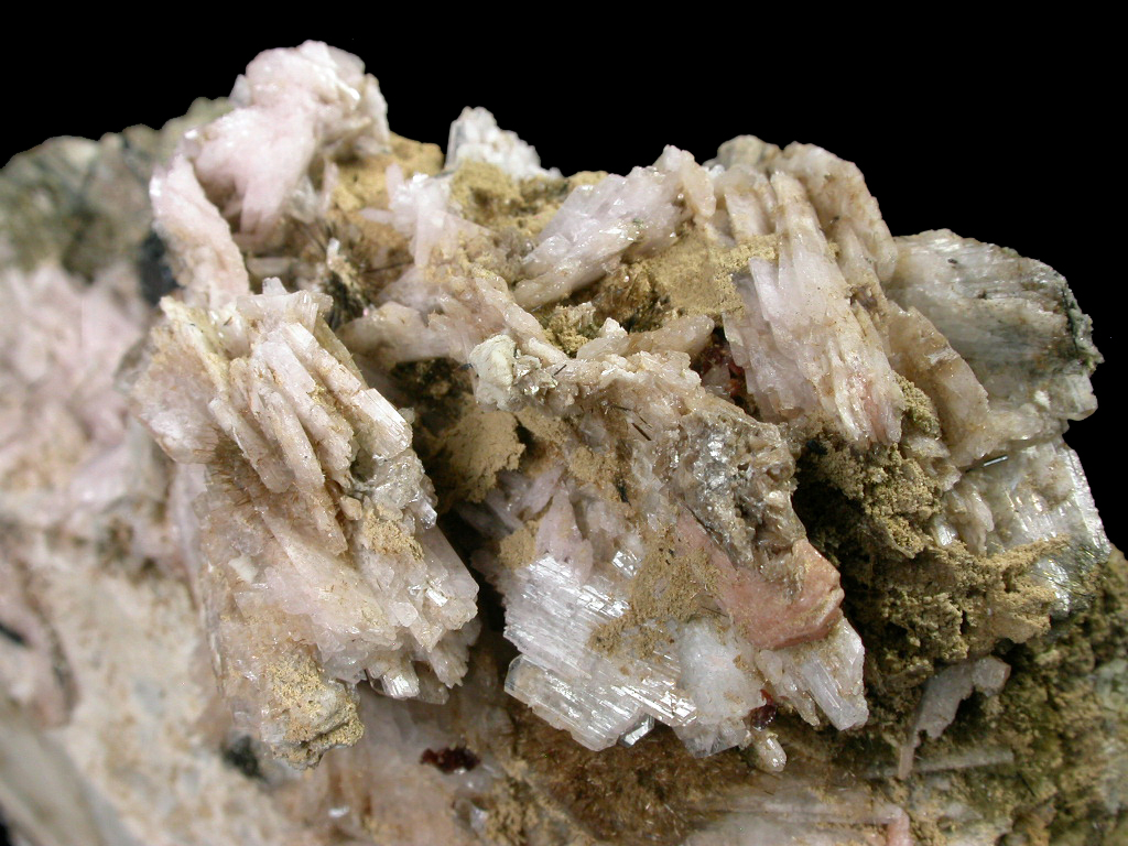 Rhodochrosite Albite Sphalerite & Aegirine