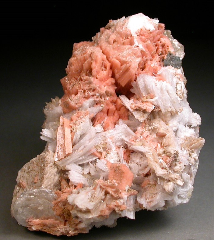 Schizolite Albite Polylithionite Leucophanite & Rhodochrosite