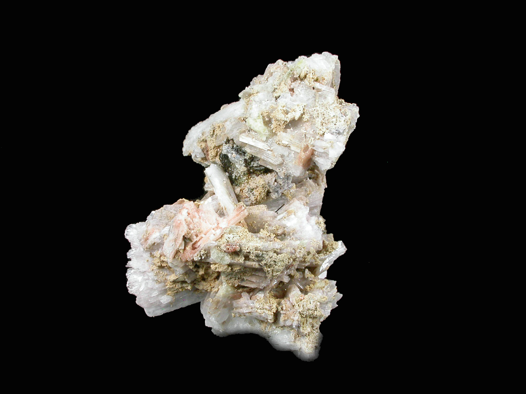 Albite Rhodochrosite Aegirine & Leucophanite