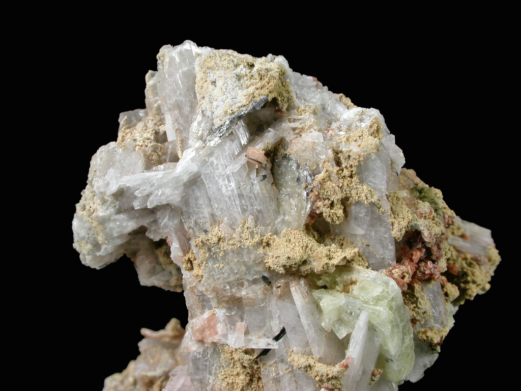 Albite Rhodochrosite Aegirine & Leucophanite