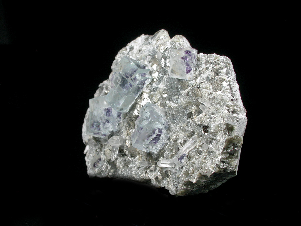 Fluorite Quartz & Arsenopyrite