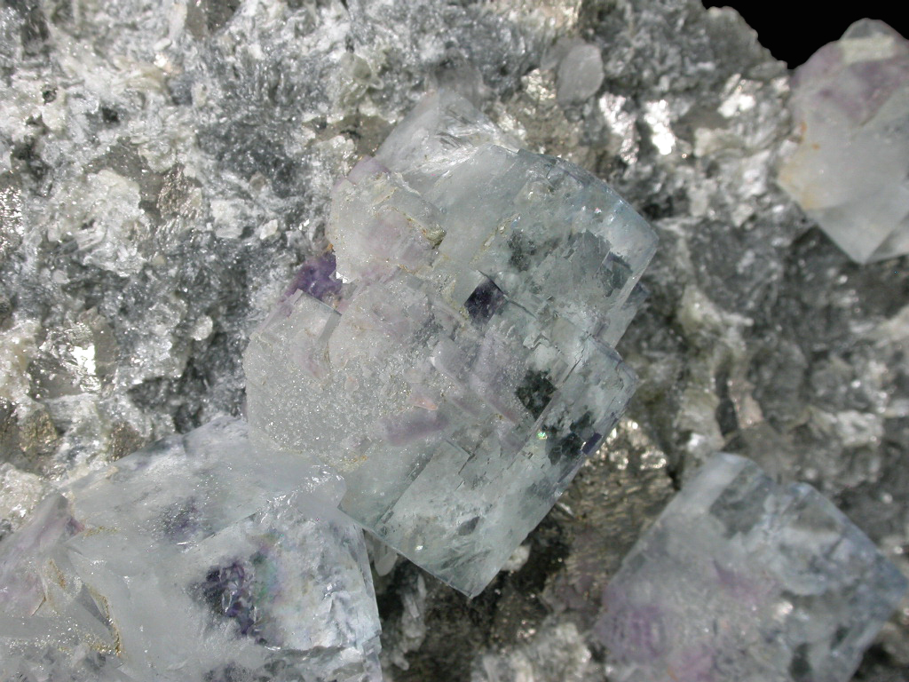 Fluorite Quartz & Arsenopyrite