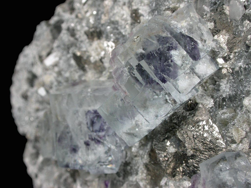 Fluorite Quartz & Arsenopyrite