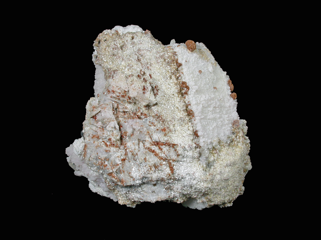 Microcline Rhodochrosite & Polylithionite