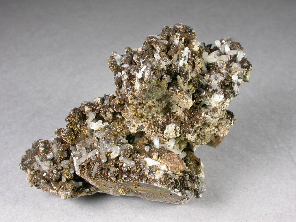 Natrolite Pyrite Calcite Aegirine Siderite & Zircon