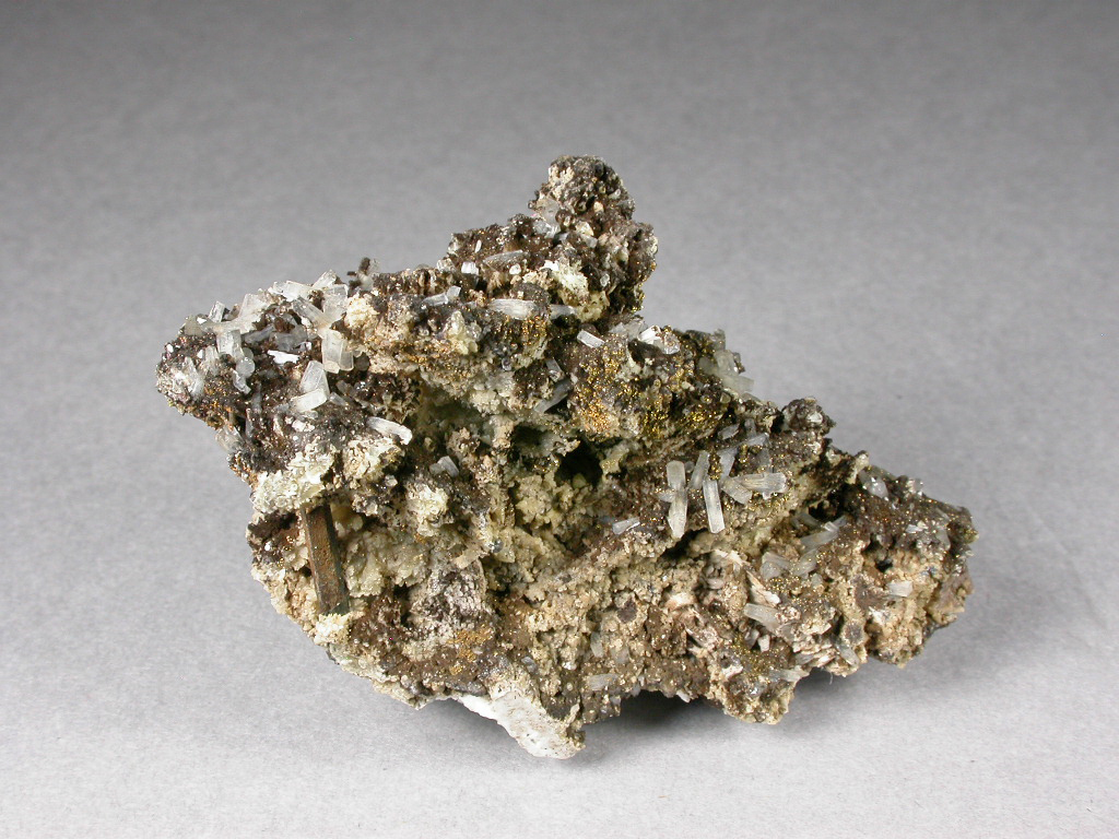 Natrolite Pyrite Calcite Aegirine Siderite & Zircon