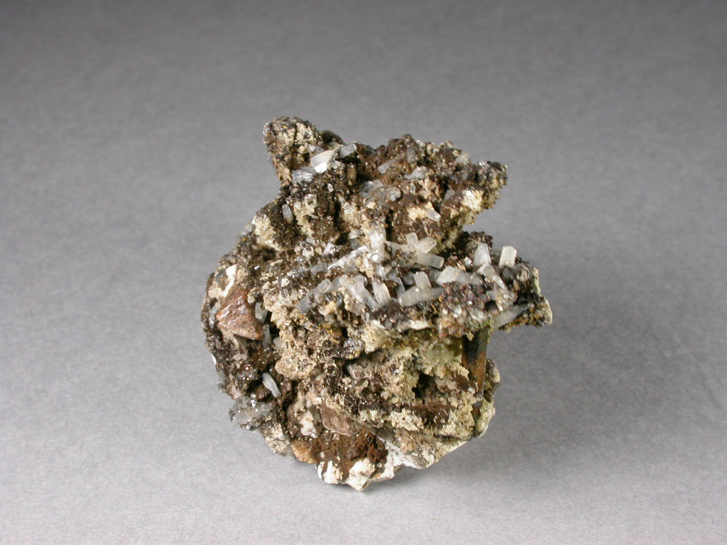 Natrolite Pyrite Calcite Aegirine Siderite & Zircon