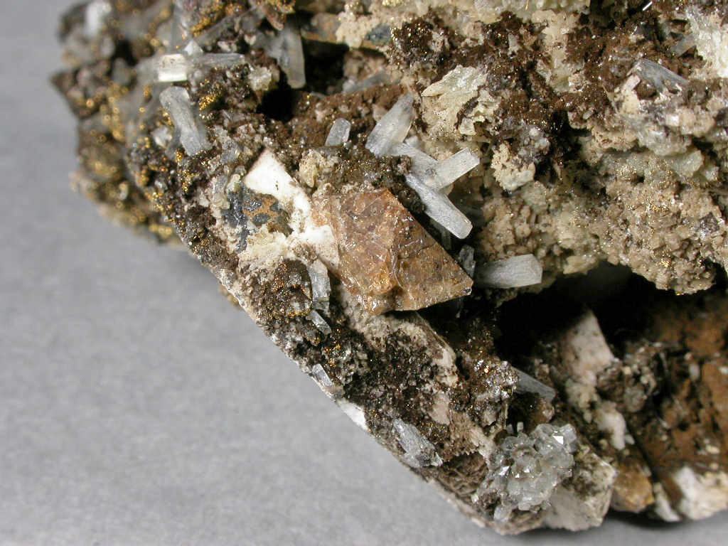 Natrolite Pyrite Calcite Aegirine Siderite & Zircon