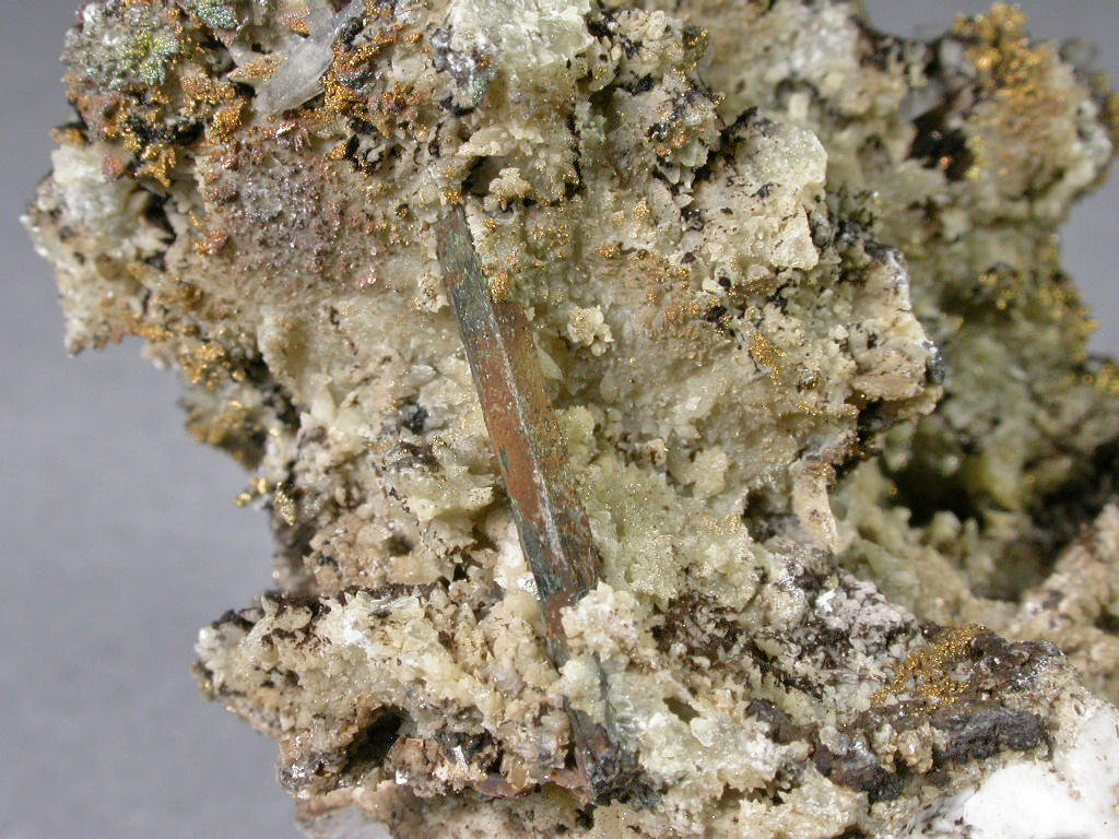 Natrolite Pyrite Calcite Aegirine Siderite & Zircon