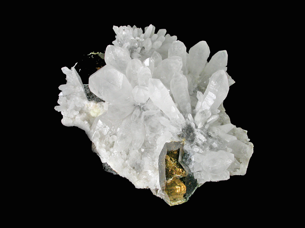Cassiterite & Quartz