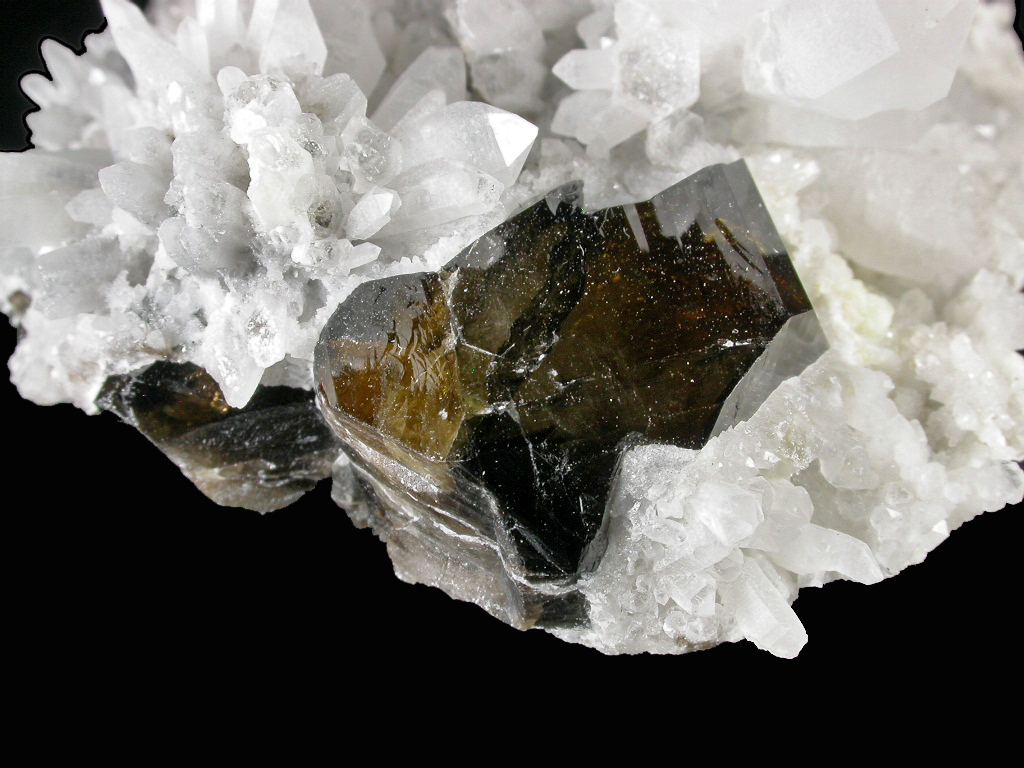 Cassiterite & Quartz