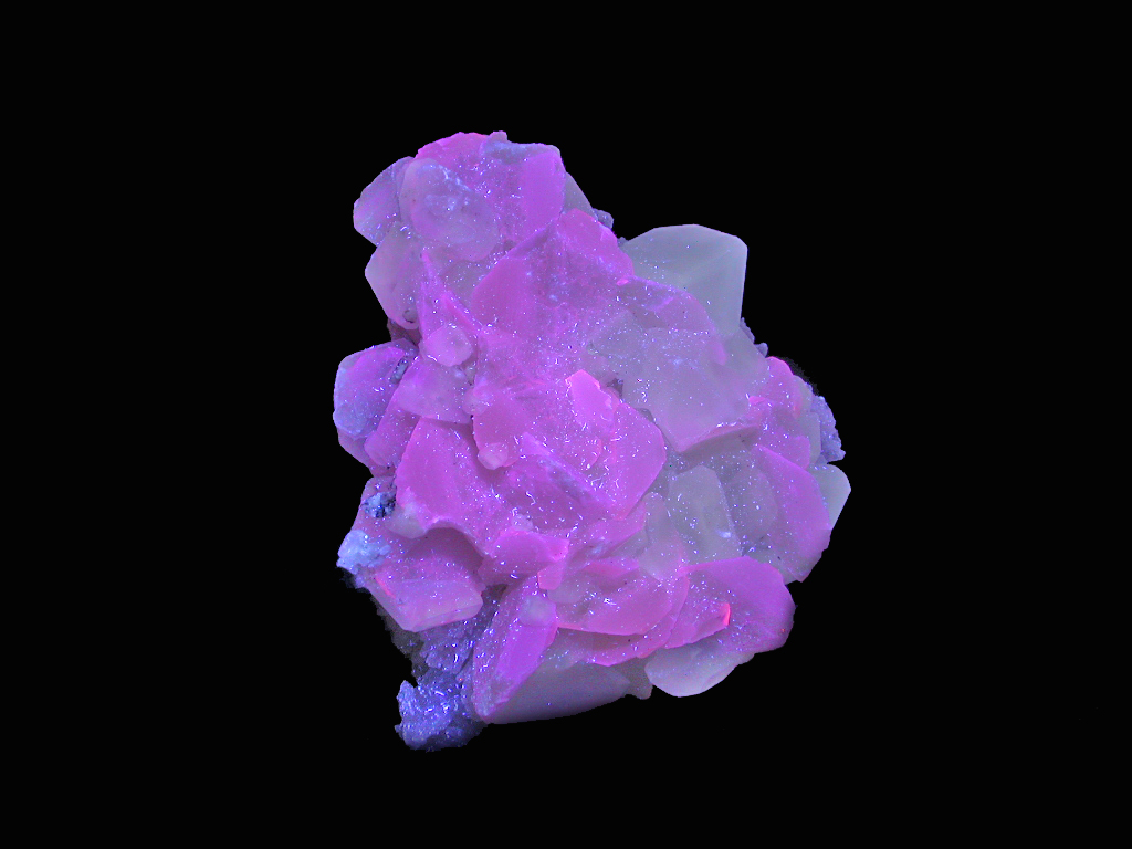 Fluorapophyllite & Calcite