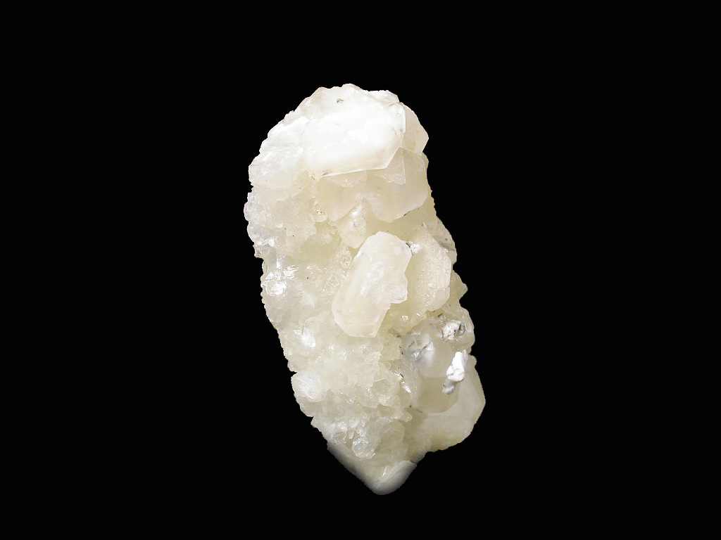 Fluorapophyllite & Calcite
