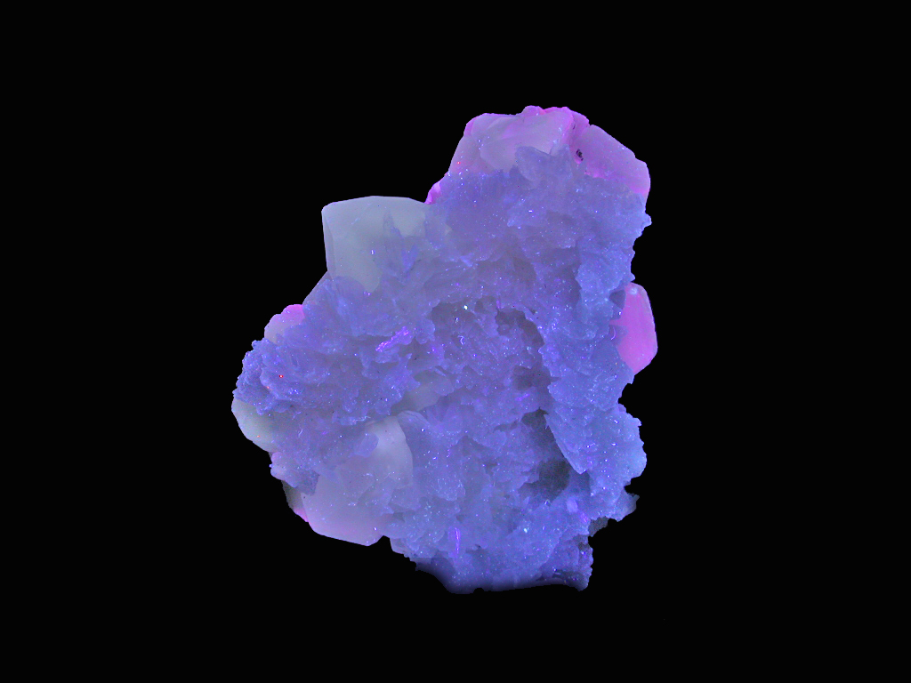 Fluorapophyllite & Calcite