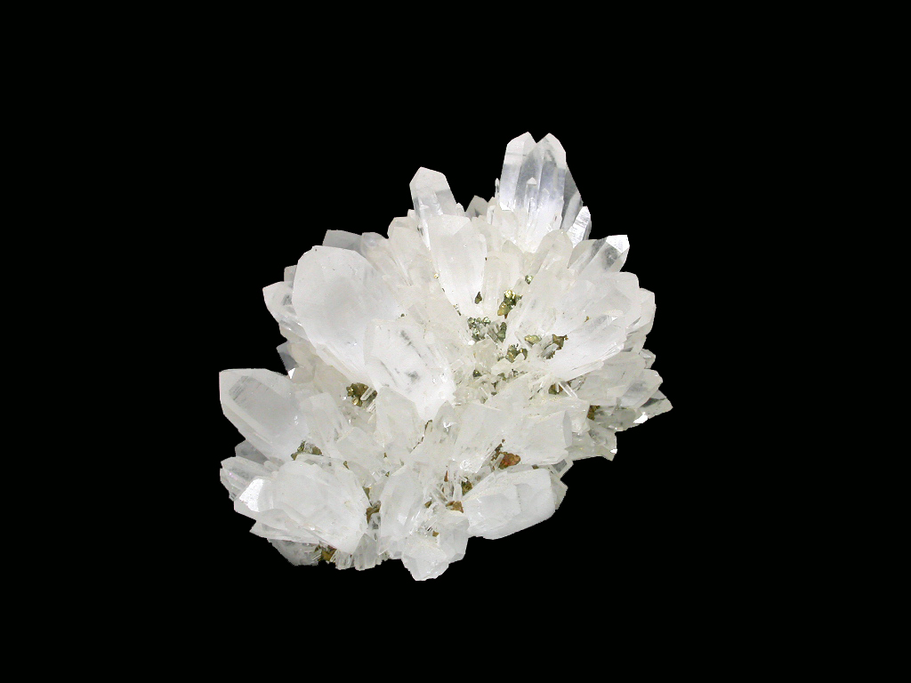 Quartz & Chalcopyrite