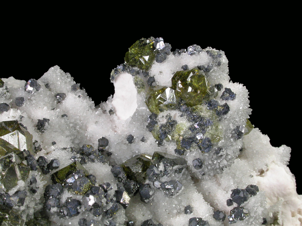 Sphalerite Galena Quartz & Calcite