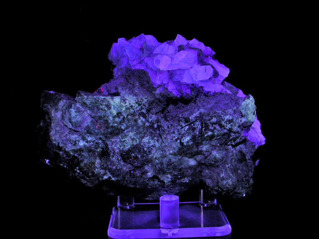 Fluorite Sphalerite & Ancylite-(Ce)