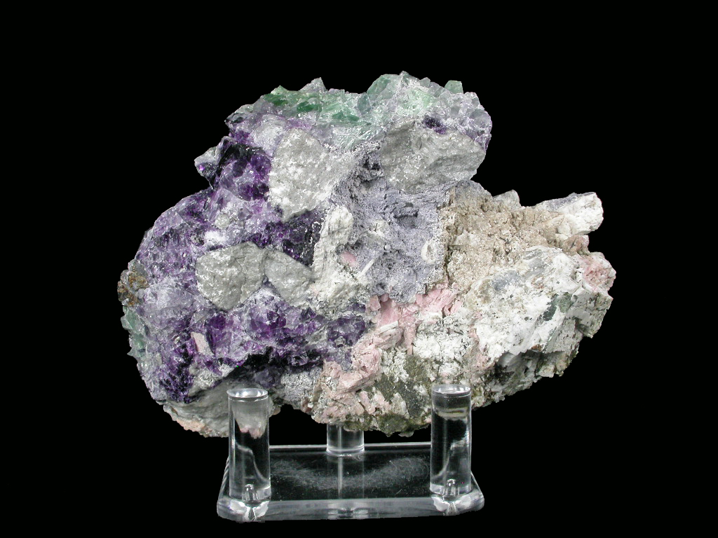 Fluorite Sphalerite & Ancylite-(Ce)