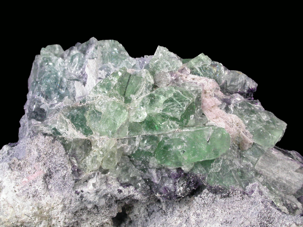 Fluorite Sphalerite & Ancylite-(Ce)