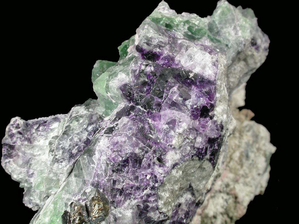 Fluorite Sphalerite & Ancylite-(Ce)