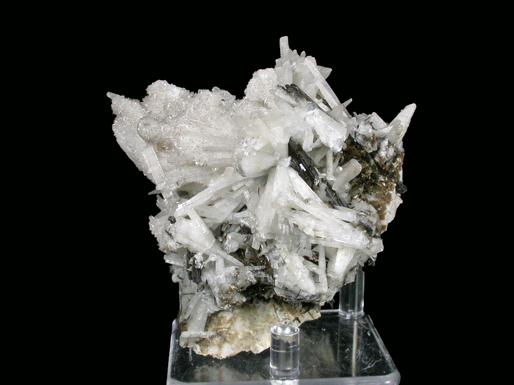 Natrolite & Calcite