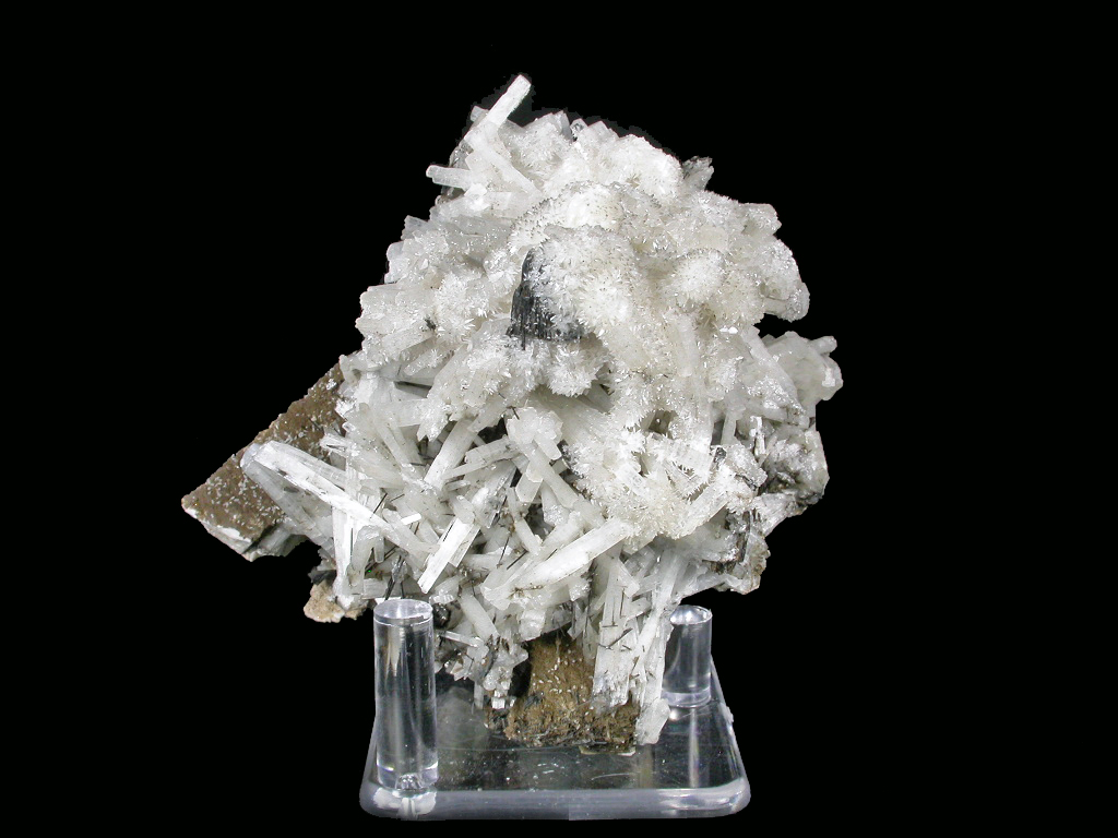 Natrolite & Calcite