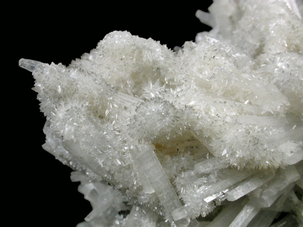 Natrolite & Calcite