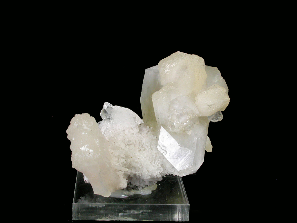 Fluorapophyllite Stilbite & Mordenite
