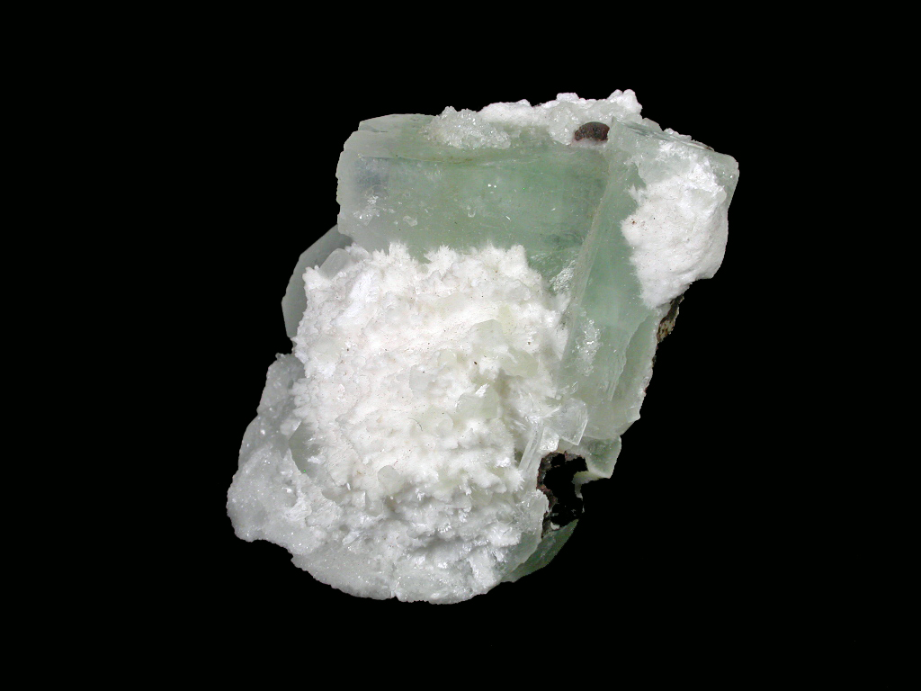 Fluorapophyllite Mordenite & Quartz