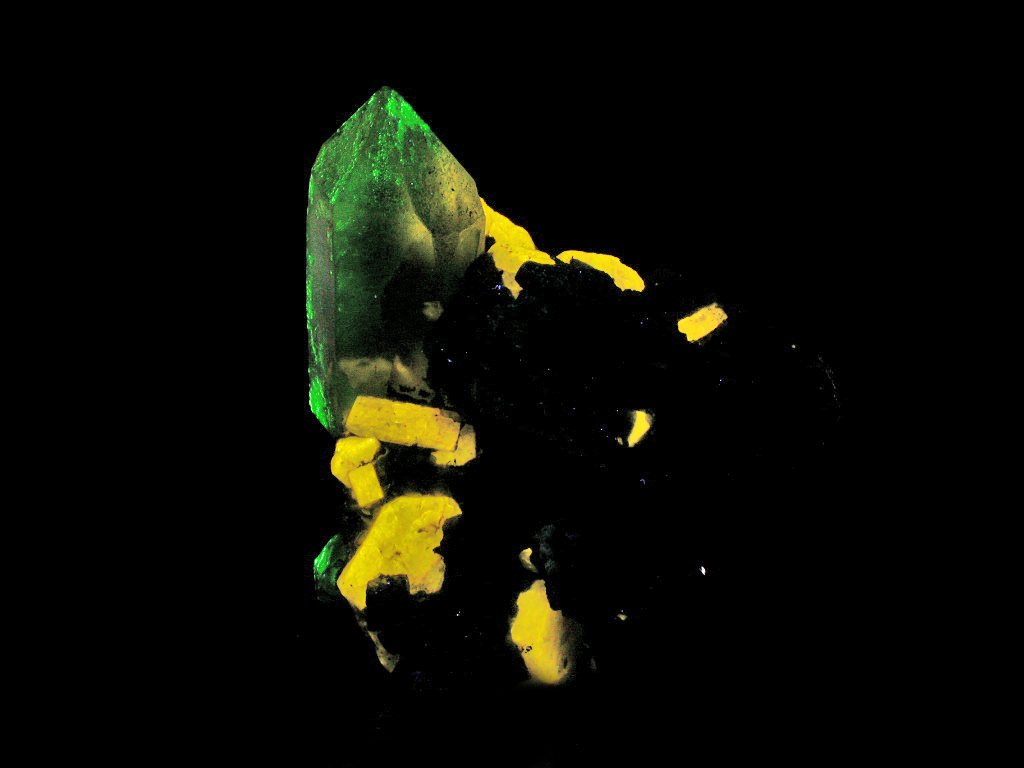 Fluorapatite & Quartz