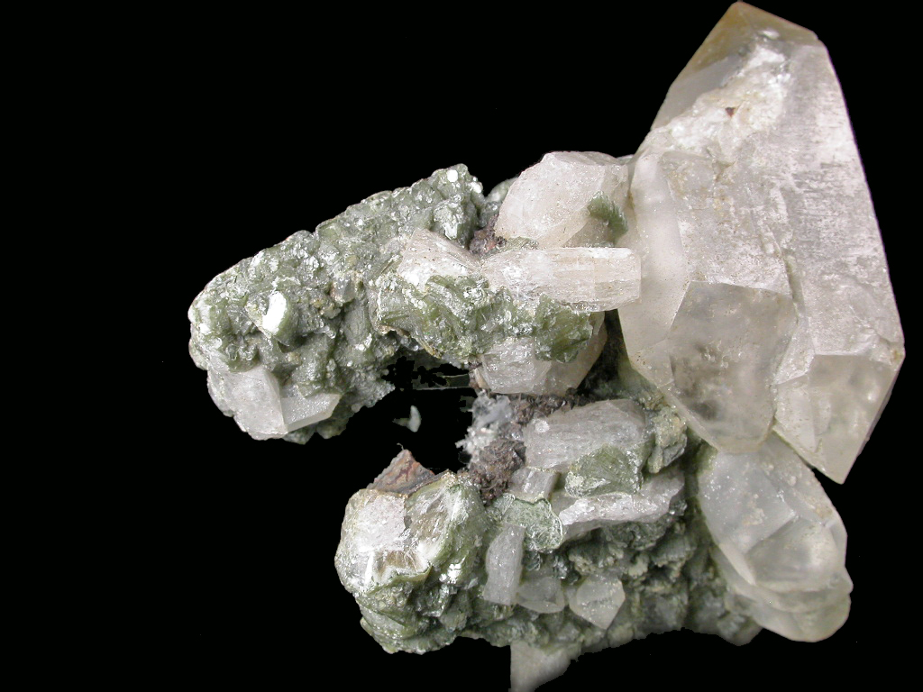 Fluorapatite & Quartz