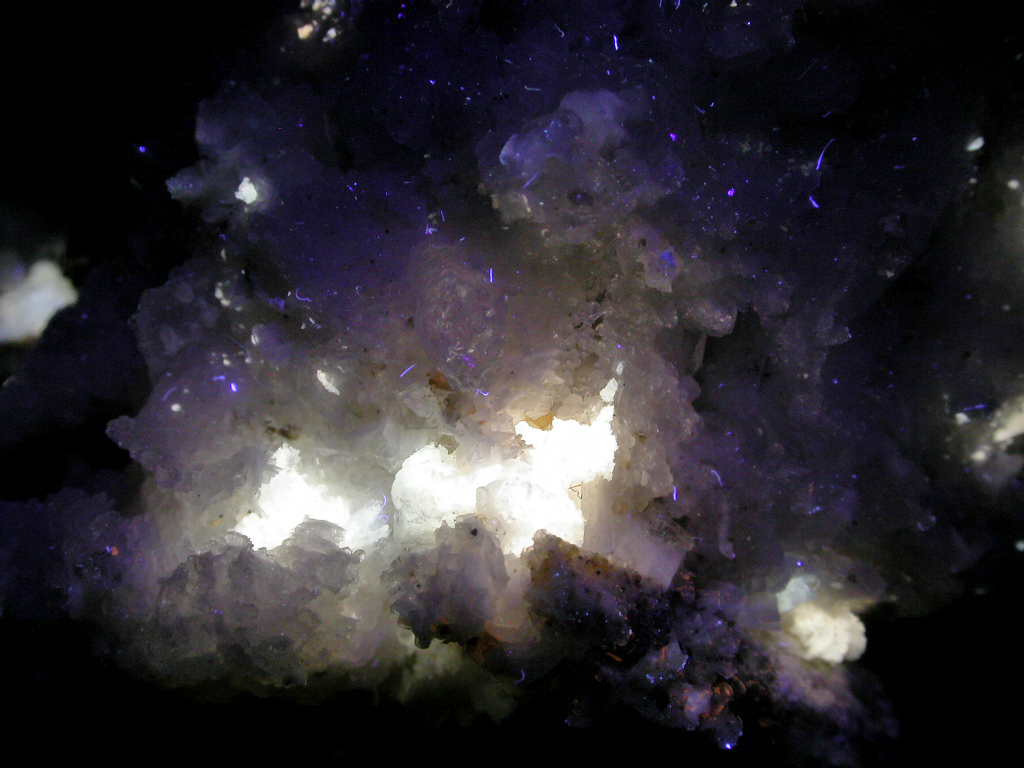 Analcime Microcline Siderite Albite & Quartz