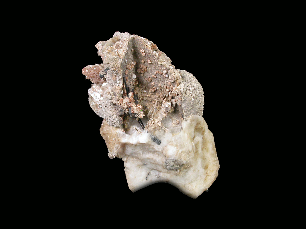 Rhodochrosite Rhabdophane-(Ce) & Catapleiite