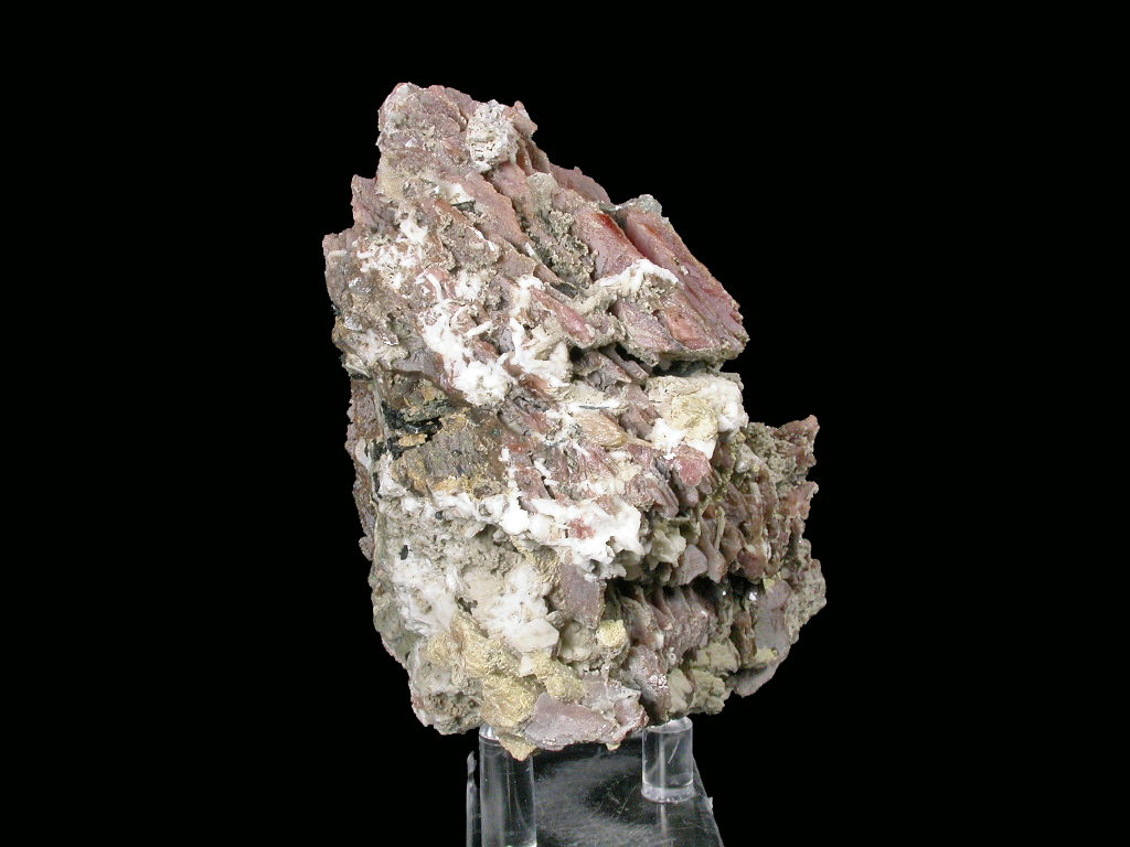 Rhodochrosite & Rémondite-(Ce)