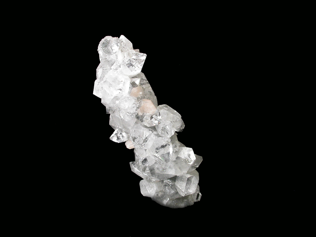 Fluorapophyllite Stilbite & Quartz