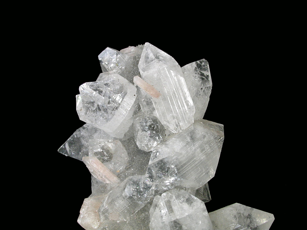 Fluorapophyllite Stilbite & Quartz
