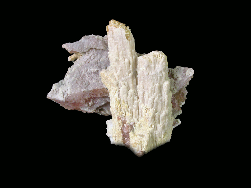 Rhodochrosite & Rémondite-(Ce)