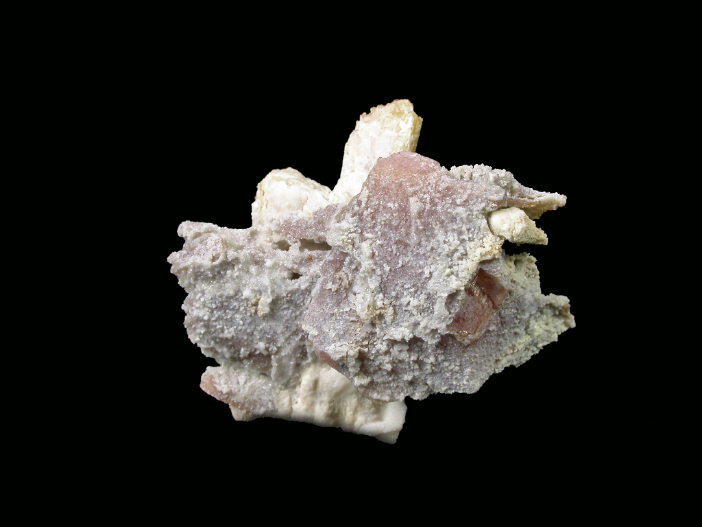 Rhodochrosite & Rémondite-(Ce)